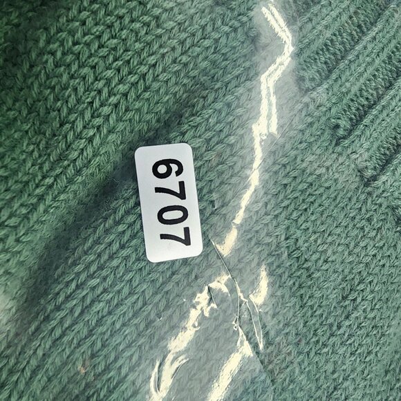 Mens Green Chaps Sweater Crew Neck Long Sleeve 100% Cotton Size XL - Picture 11 of 11